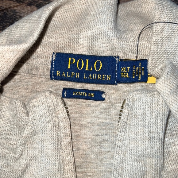 Polo Ralph Lauren Estate Rib Half Zip Pullover 2LT - Picture 4 of 9